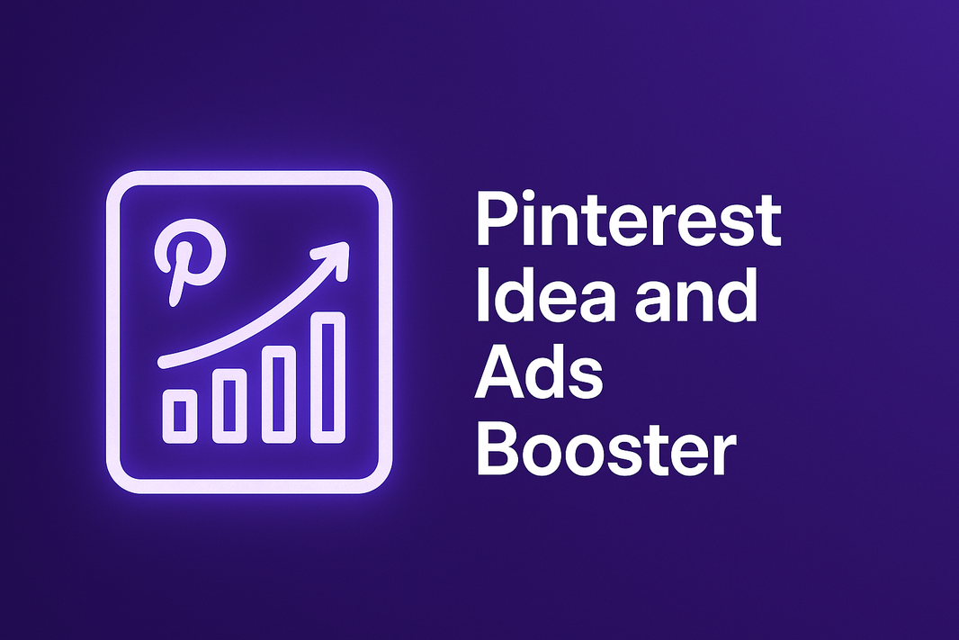 Pinterest SEO and Ads Booster