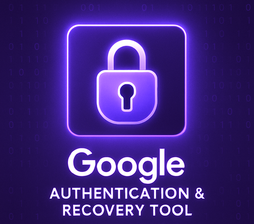Google Authentication and Recovery tool