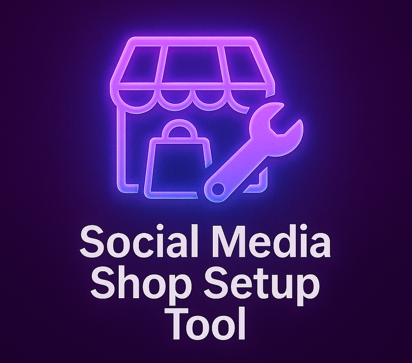 Social Media Shop Setup Tool