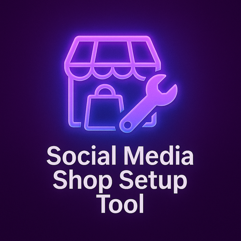 Social Media Shop Setup Tool
