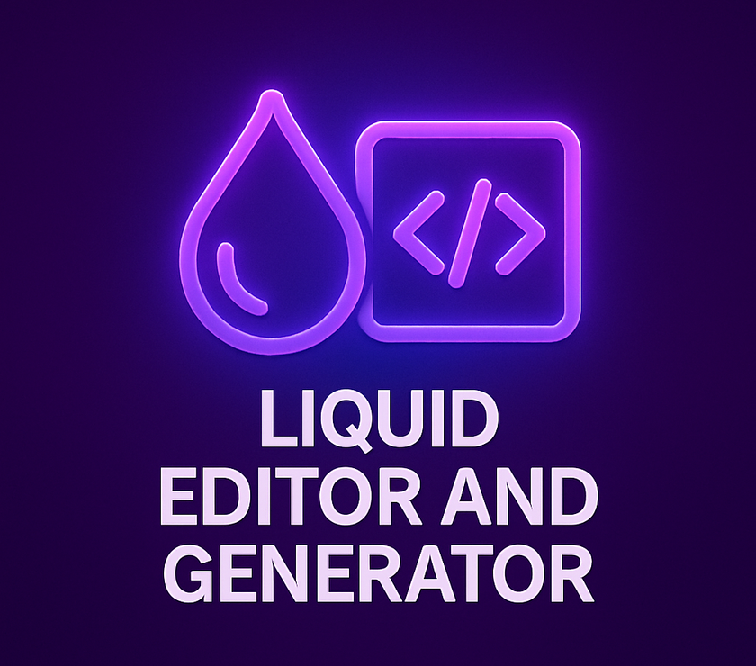 Liquid Editor and Generator