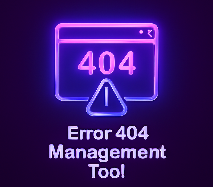 Error 404 Management Tool