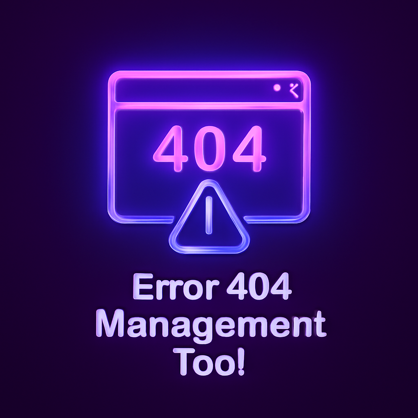 Error 404 Management Tool