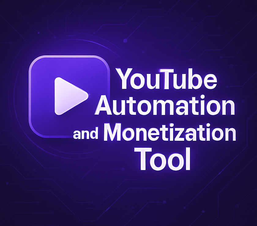 YouTube Automation and Monetization Tool